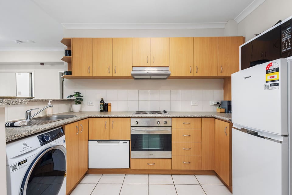 Charming kitchen with modern appliances, ready for your culinary adventures.