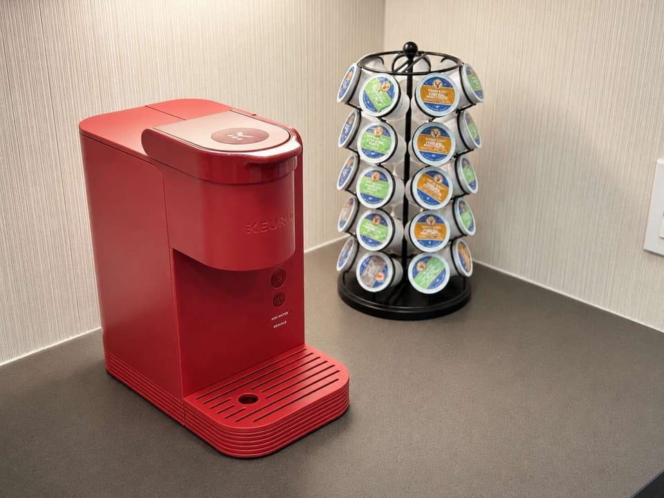 Start your mornings right — fresh coffee at your fingertips.