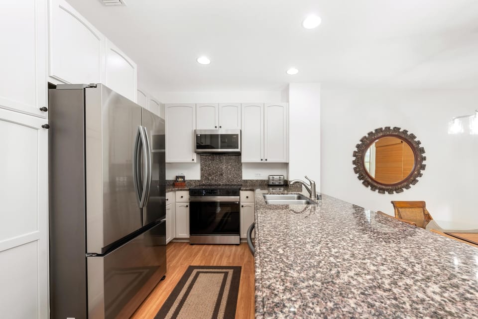 Condo, 2 Bedrooms | Private kitchen | Coffee/tea maker, fridge, oven, toaster