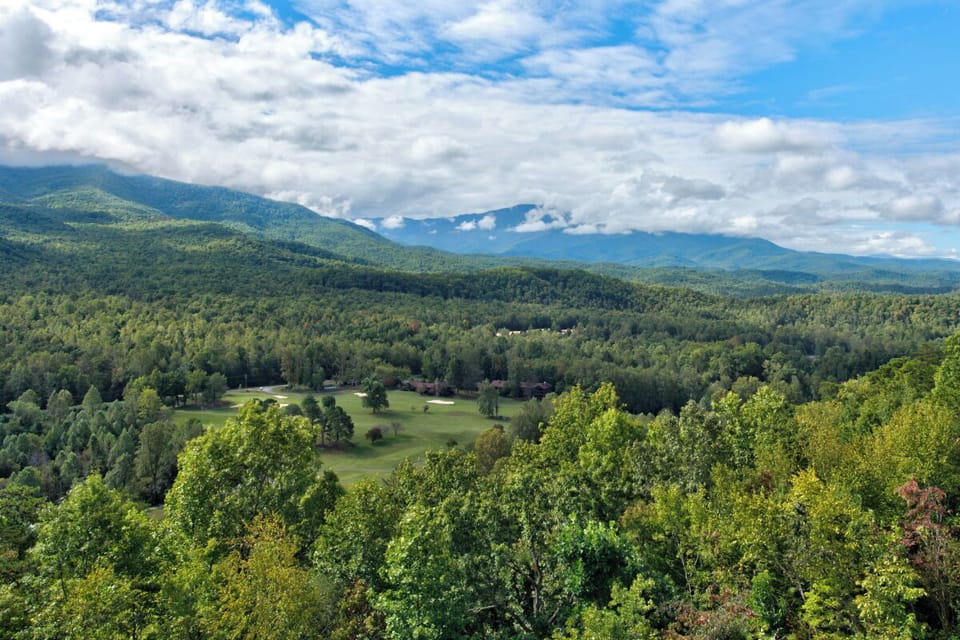 Views from TeeTop Getaway's relaxing balcony