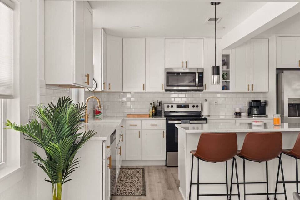 Bright, modern, and fully equipped
