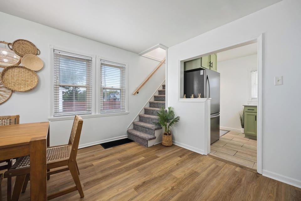 Dining area on main level