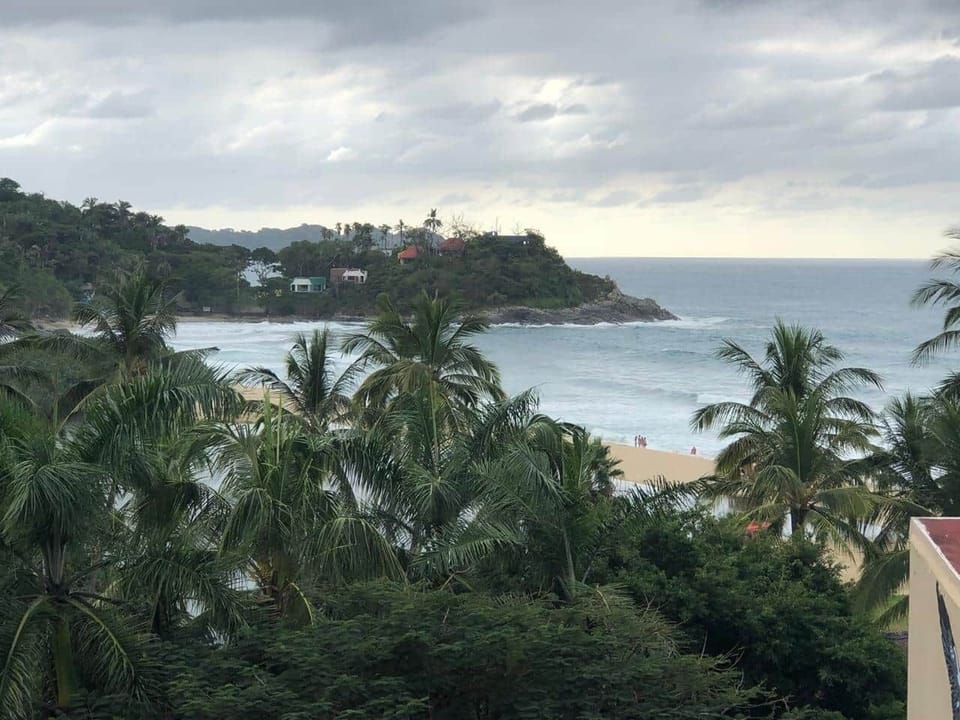 Panoramic ocean and jungle views — the perfect spot for sunsets and morning coffee.