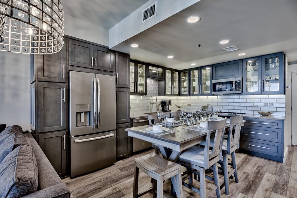 Completely remodeled kitchen equipped with everything you need for your stay