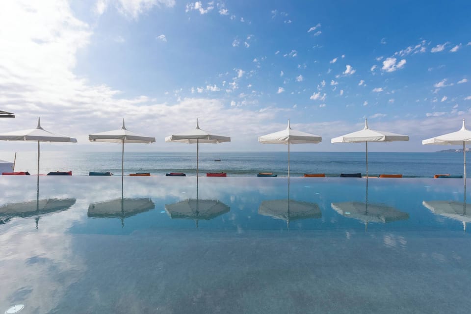 Beachside heated pool