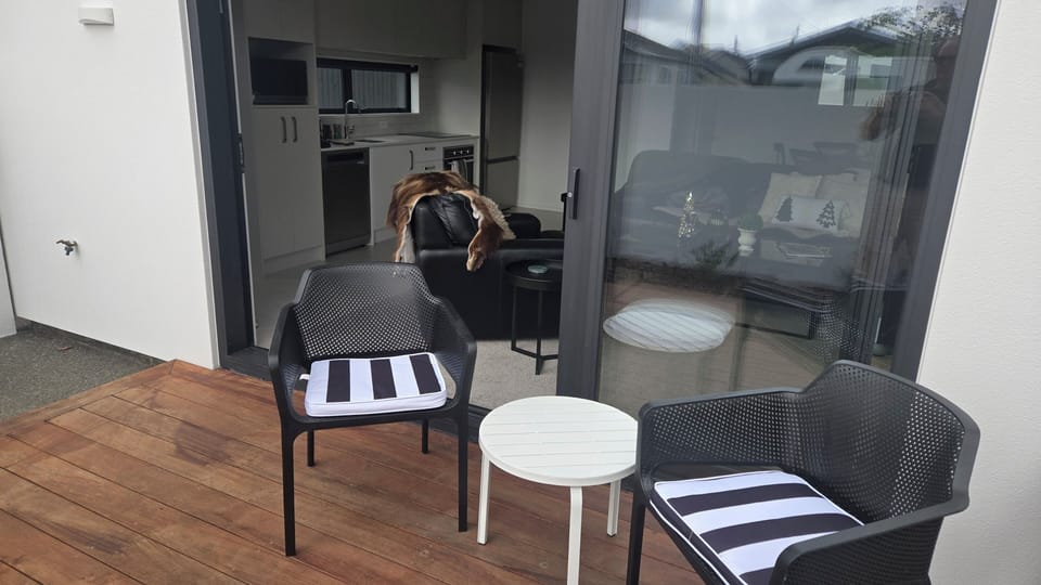 relax on the deck 