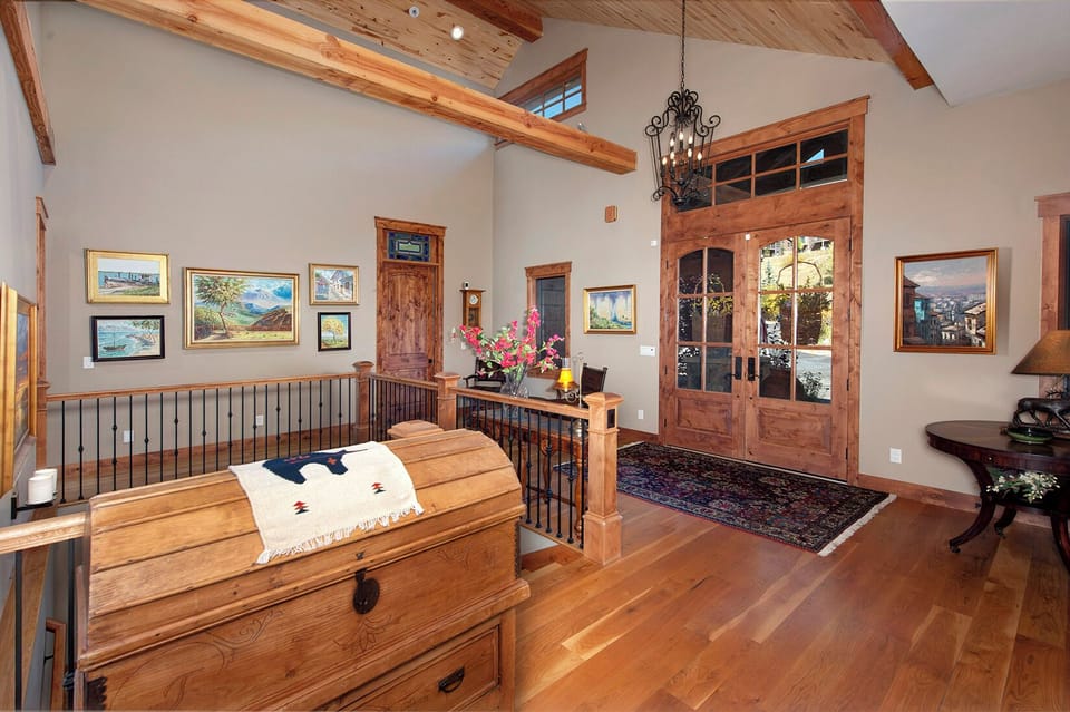 Main entryway to the home.