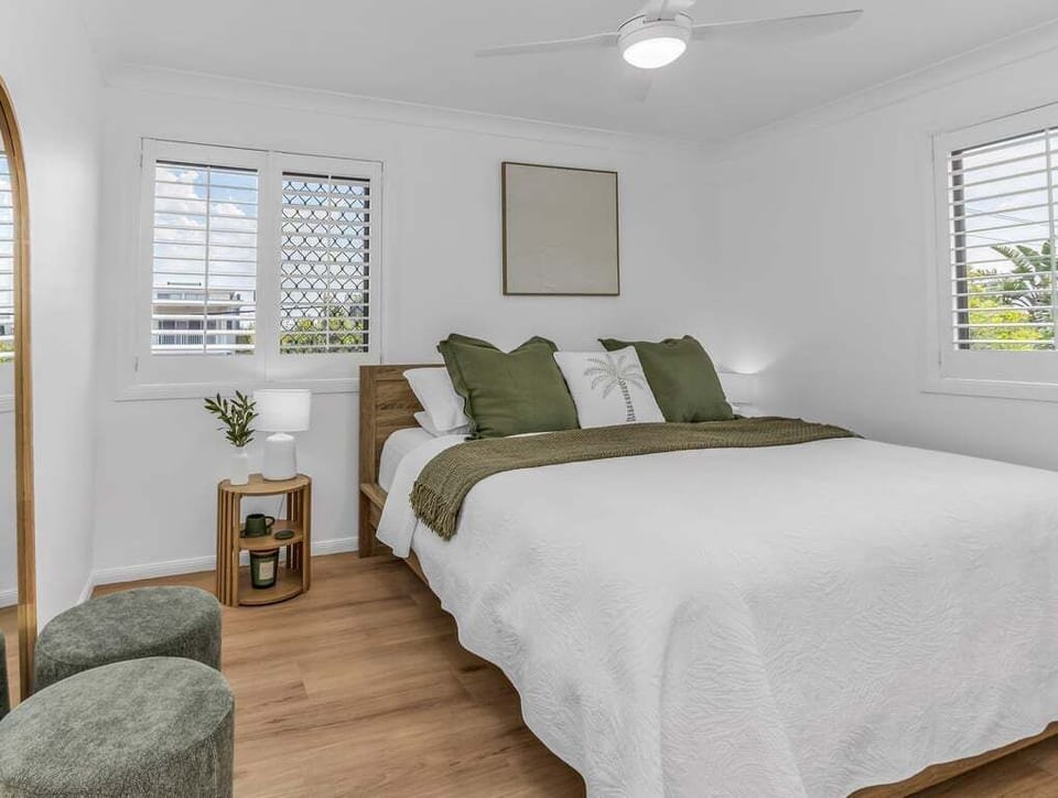 Thoughtfully designed bedroom offering ultimate comfort.