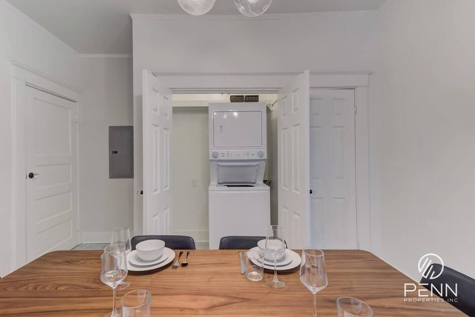 Take care of laundry with ease between meals and relaxation.