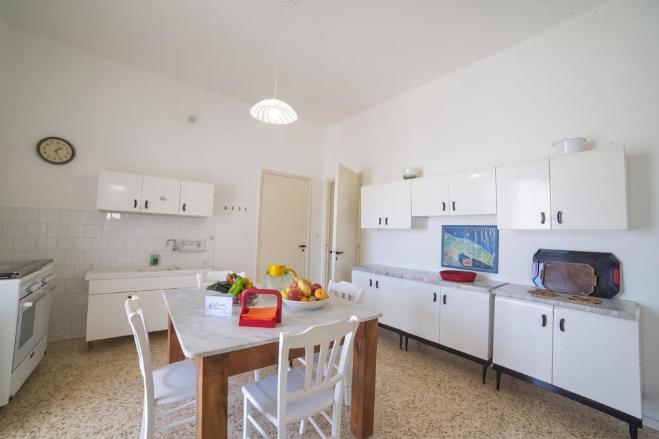 Kitchen and dining area