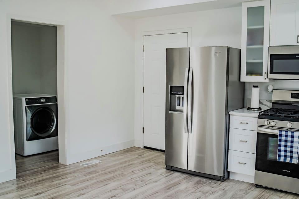 In house washer and dryer