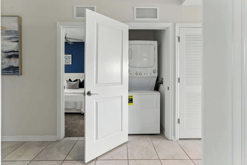 Laundry closet