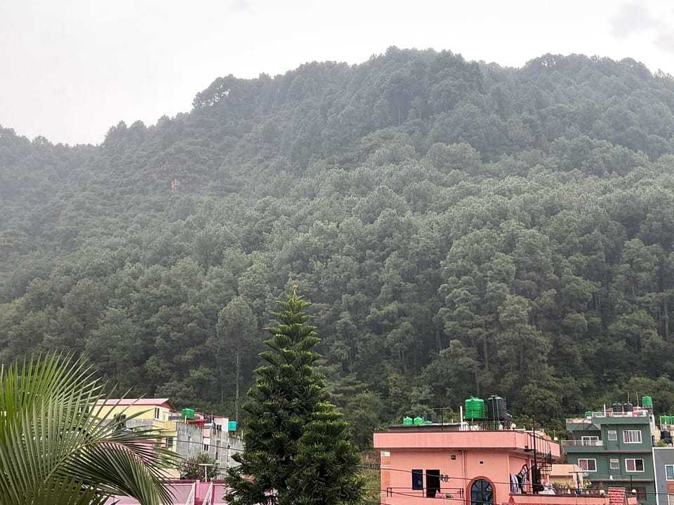 Deluxe Double Room, 1 King Bed, Hill View | Desk, laptop workspace, free WiFi