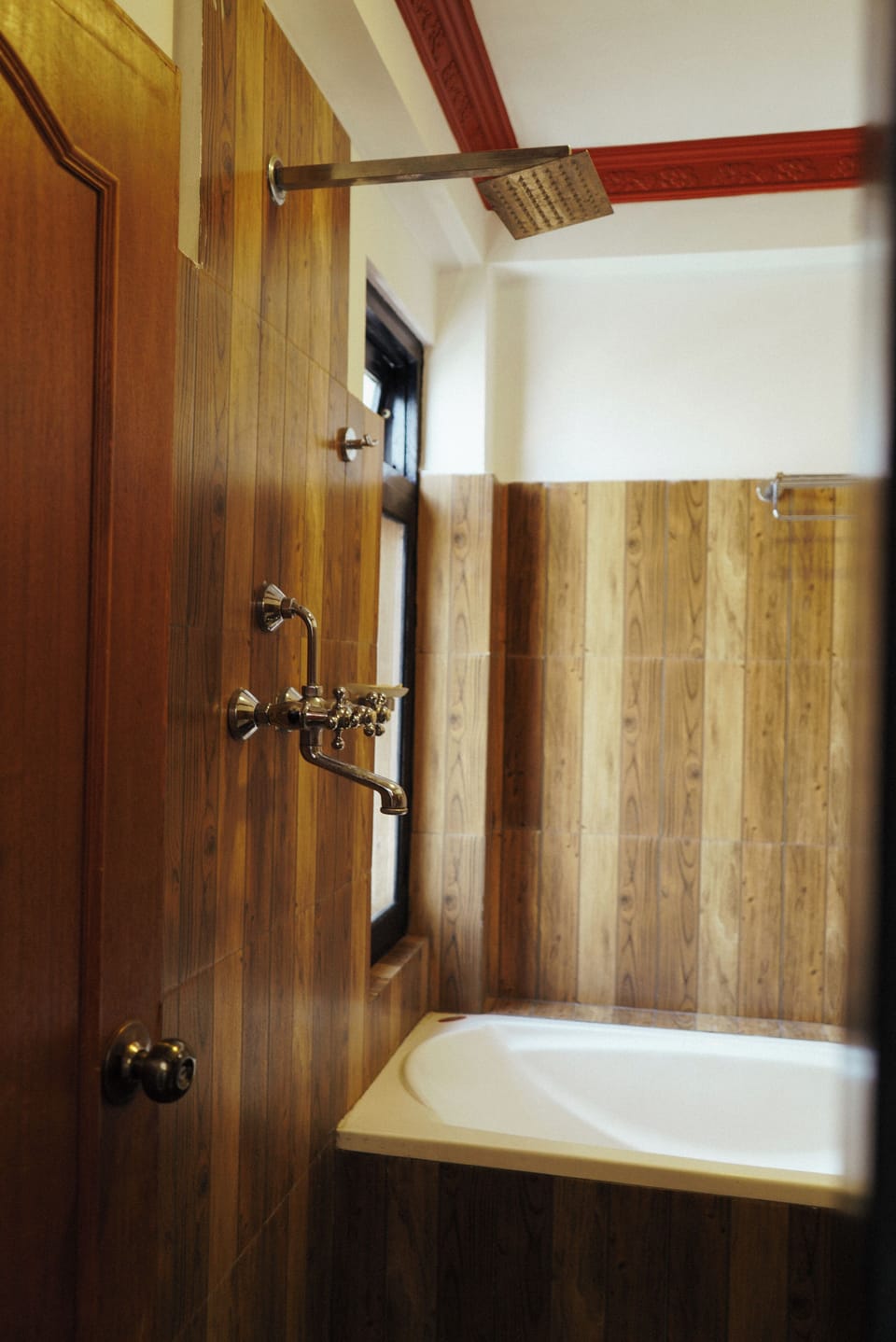 Standard Double Room, Balcony, Hill View | Bathroom | Towels, soap, shampoo, toilet paper