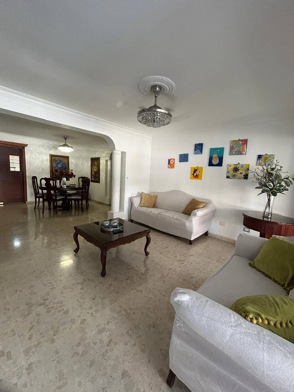 Apartment, 2 Bedrooms, Smoking, Balcony | Living room