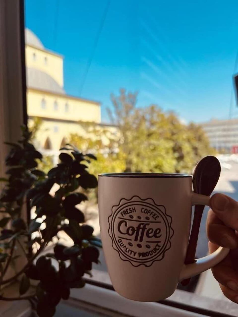 Apartment, Balcony, City View | Coffee and/or coffee maker