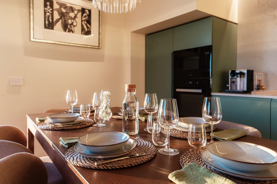 Villa, Lake View | Private kitchen | Full-size fridge, microwave, oven, stovetop