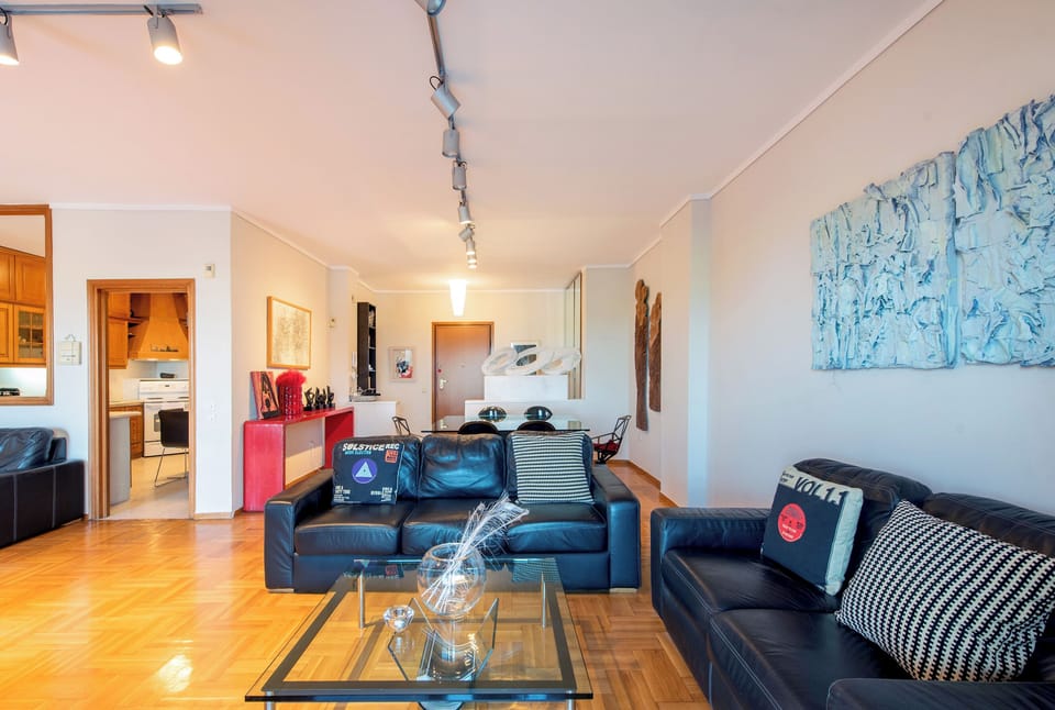 Apartment, 3 Bedrooms, Balcony, City View | Living area | Smart TV, Netflix, streaming services