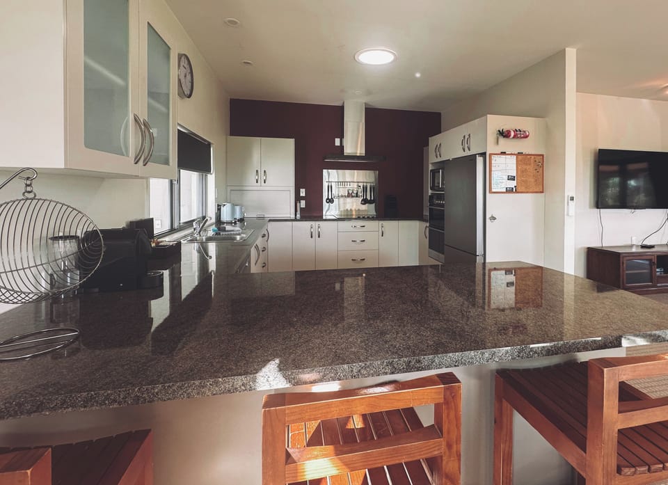 Room to create. A large, well-equipped kitchen for everything from Sunday roasts to morning eggs on toast.