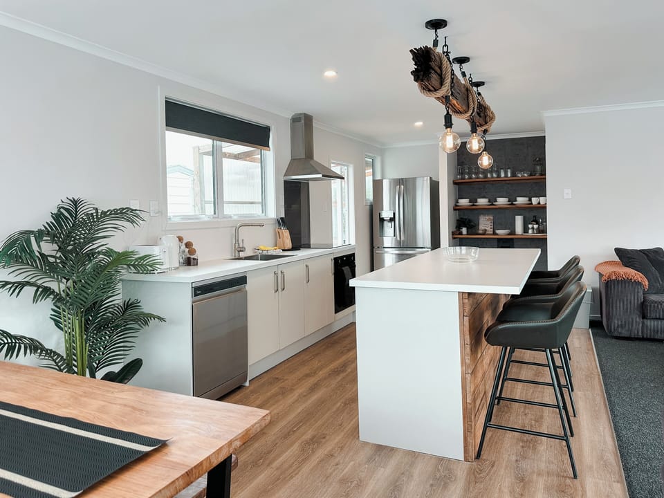 Open and airy, with everything close at hand