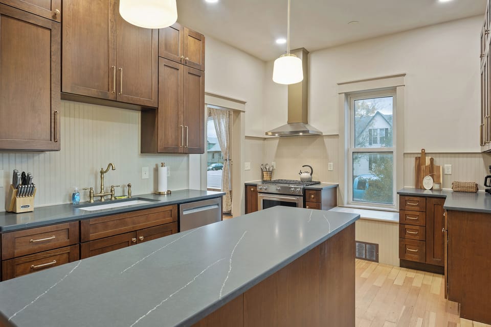 Beautifully updated kitchen.