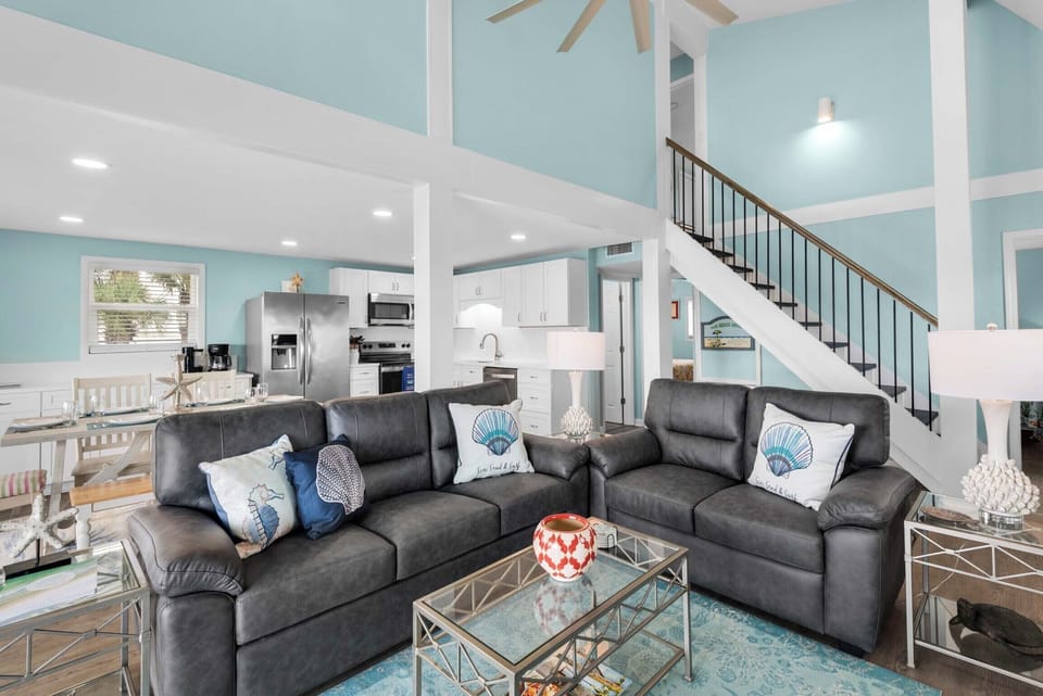 Comfortable living room seating