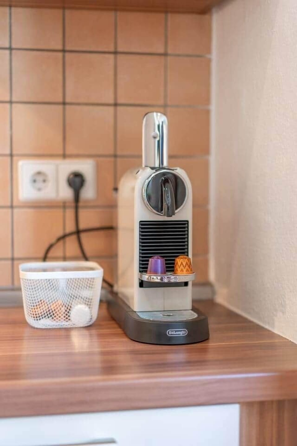 Nespresso coffee machine for the best morning coffee experience – simple, fast, and aromatic.