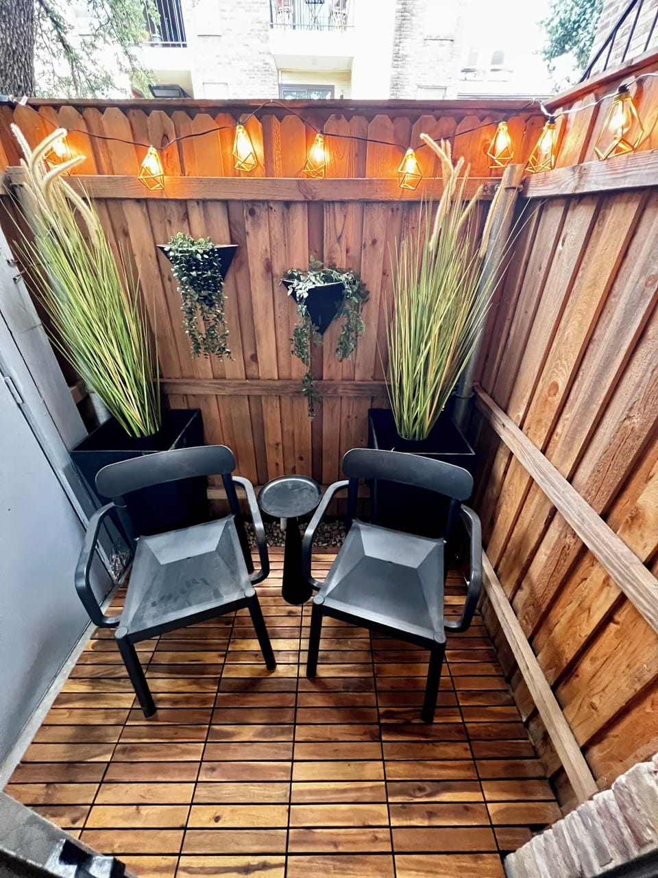 Private Patio Oasis - perfect for morning coffee or evening wine!