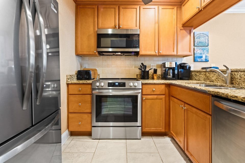 Fully equipped kitchen with everything you need!