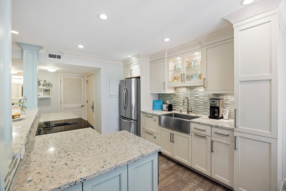 Fully equipped kitchen for your vacation!