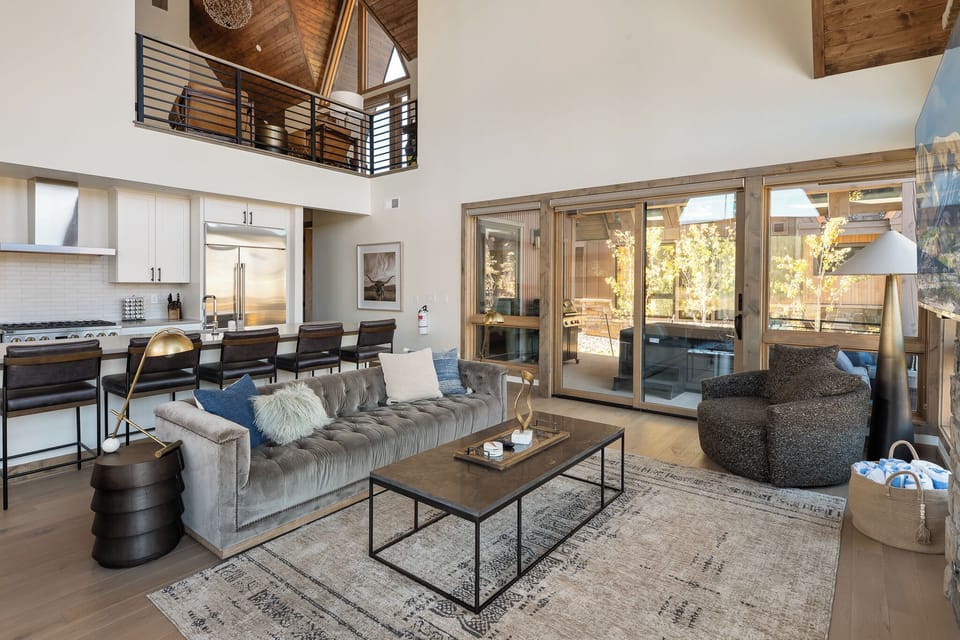 Expansive Open Floor Plan With Upstairs Loft