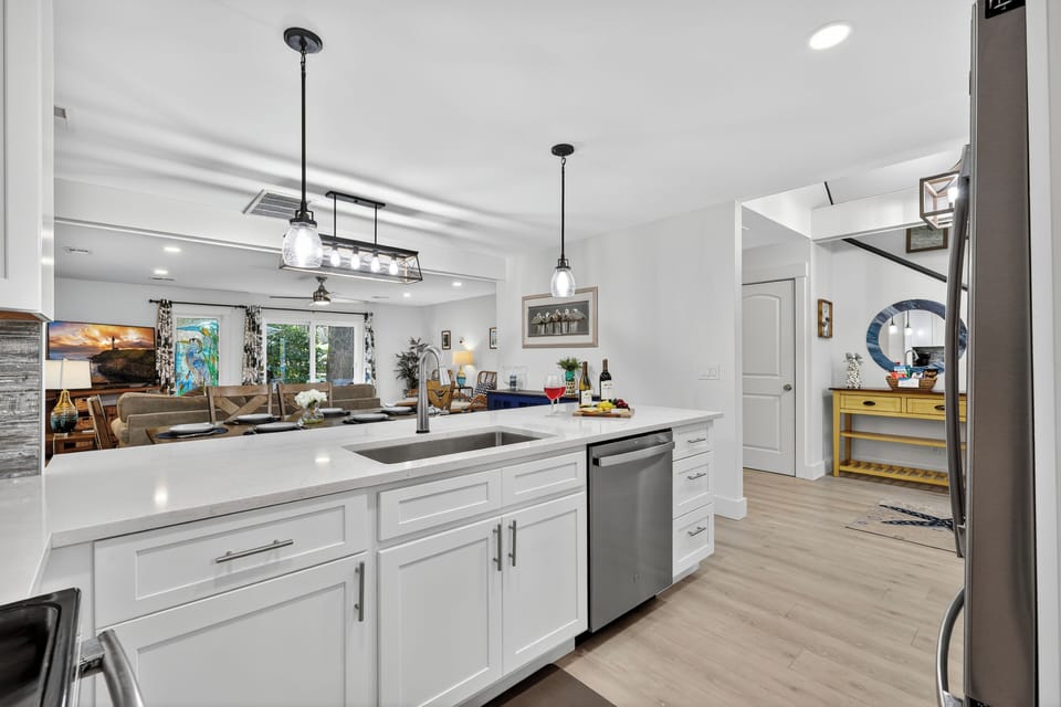 Plenty of counter space to prepare the perfect meal!
