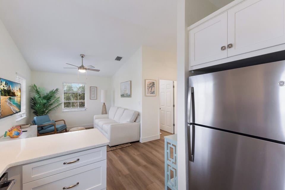 Breakfast bar seating with two seats