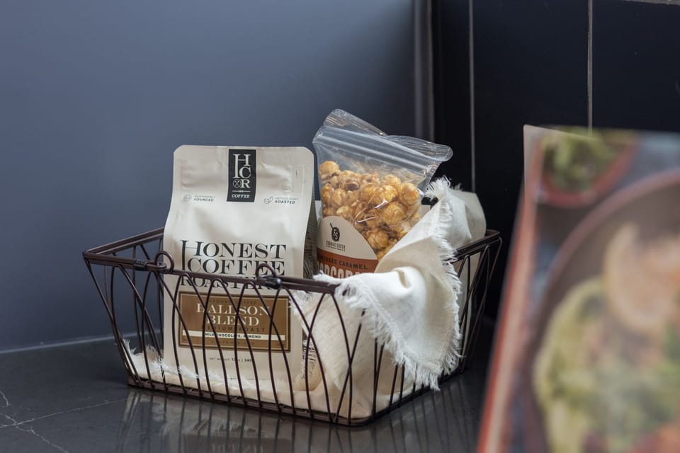 Thoughtful welcome touches to help you settle in comfortably.
