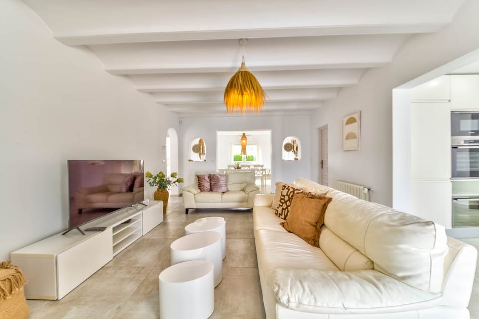 Open plan living room
