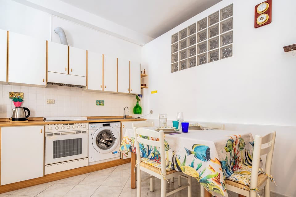 Apartment | Private kitchen | Fridge, microwave, stovetop, espresso maker