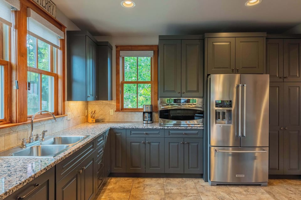 Spacious kitchen