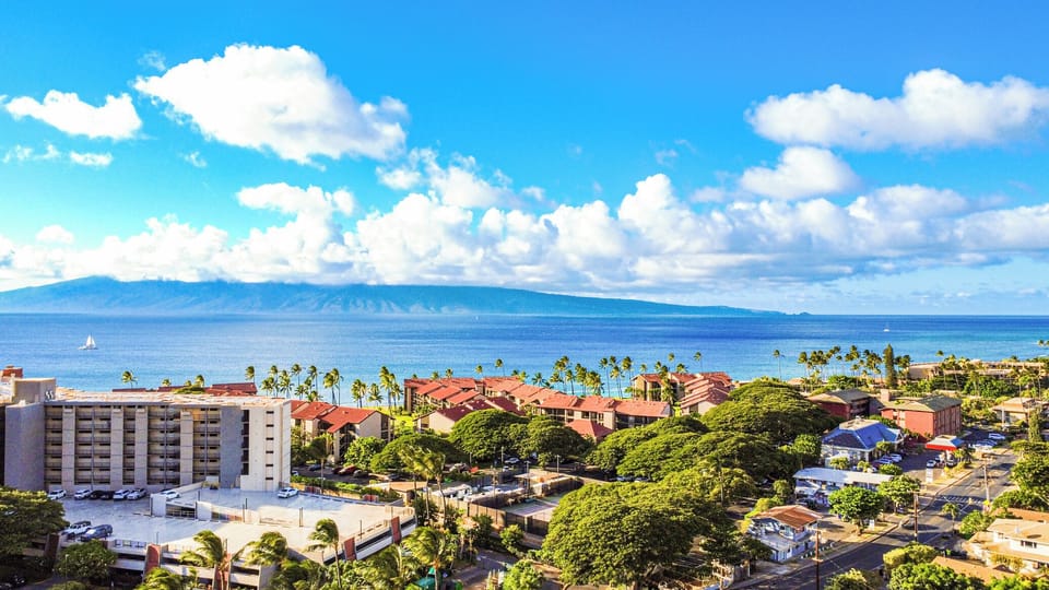 View of the island of Lana'i