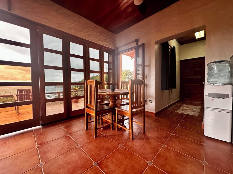Indoor dining area
