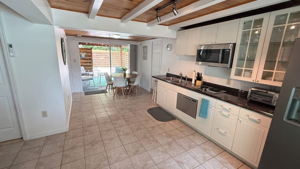 Fully equipped kitchen — cook your favorite meals with ease.