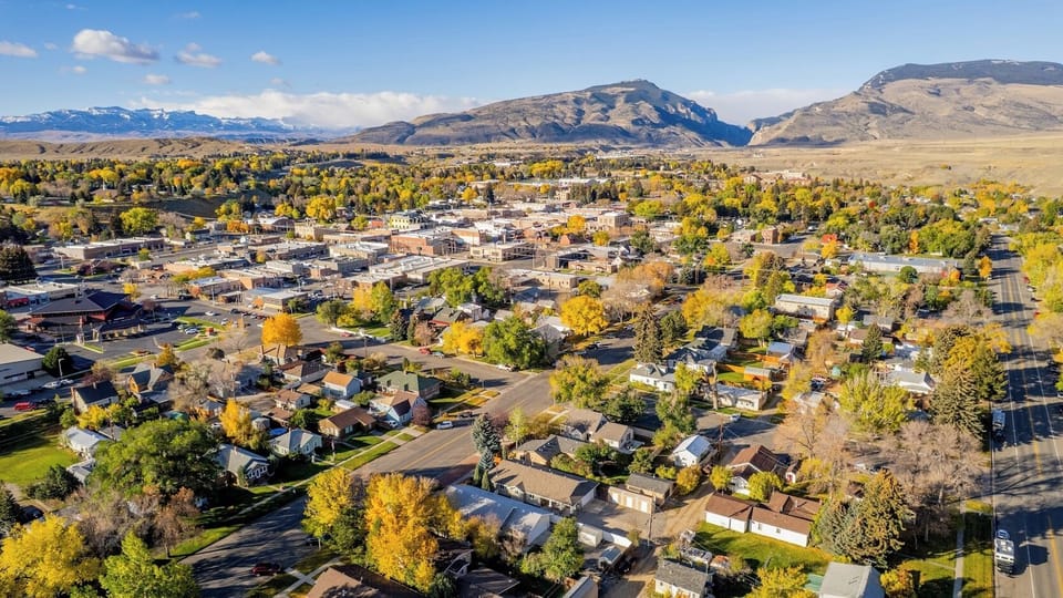 The charming, historic town of Cody