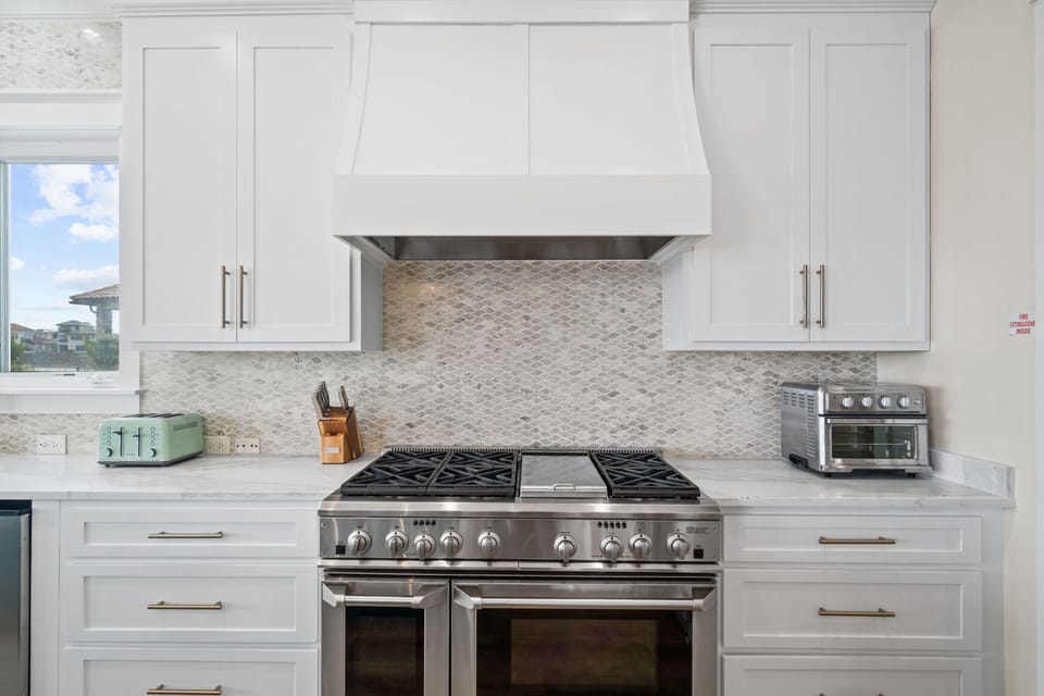 Chef's Dream Kitchen with Upscale Furnishings and Appliances