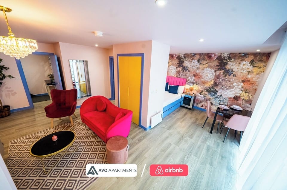 Bedroom, Dinning & Lounge at Avo Apartments Short Lets & Serviced Accommodation