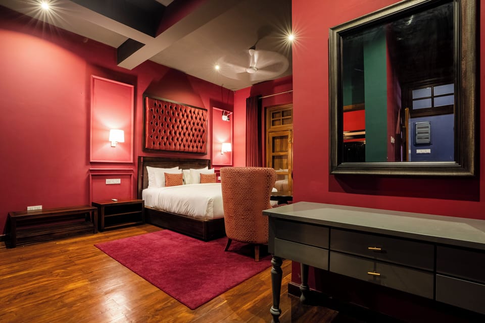Deluxe Double Room, Garden View | Desk, laptop workspace, free WiFi