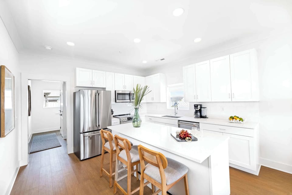 Fully equipped kitchen