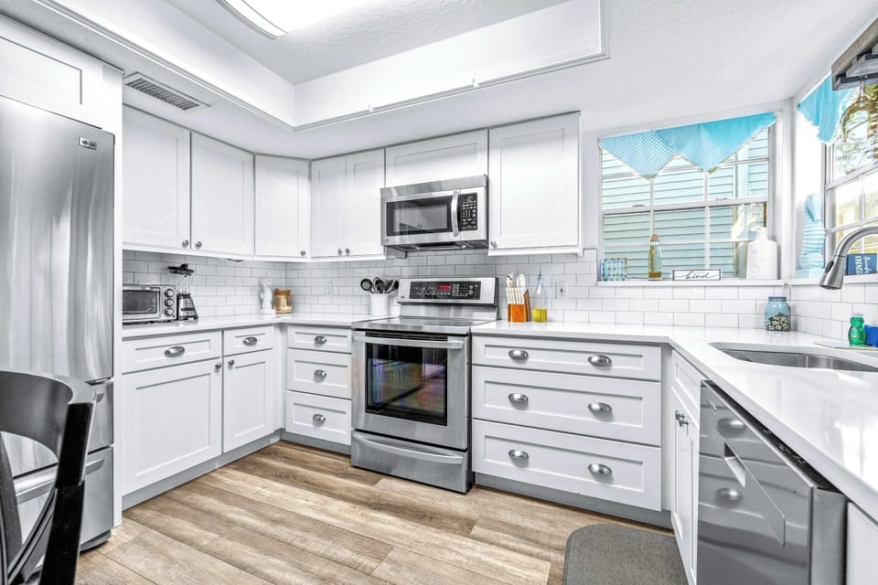 Prepare your favorite meals in the full kitchen
