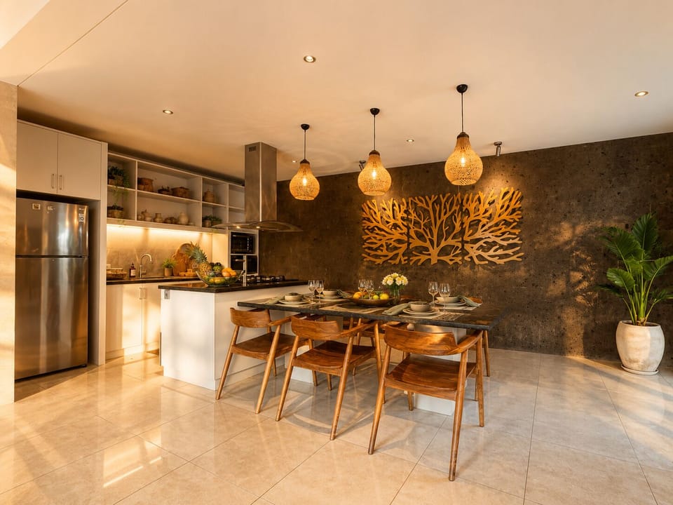 Luxury Villa, Pool View | In-room dining