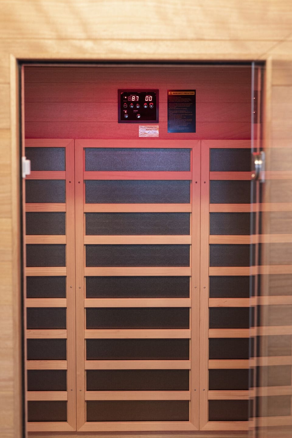 Infrared sauna