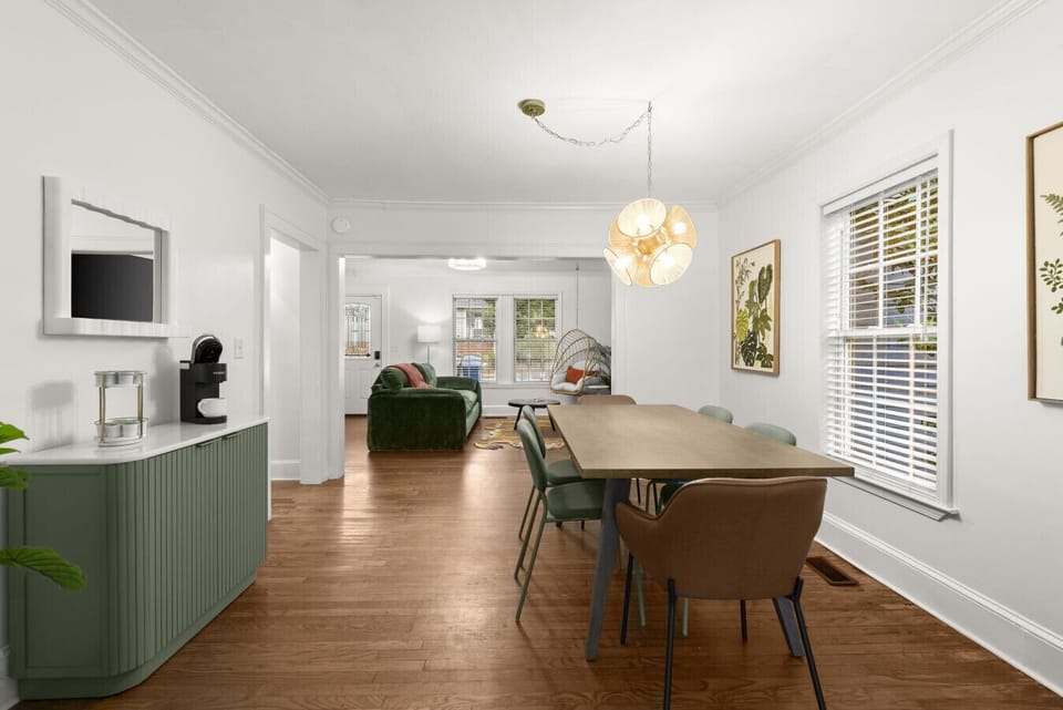 Dining room and coffee station