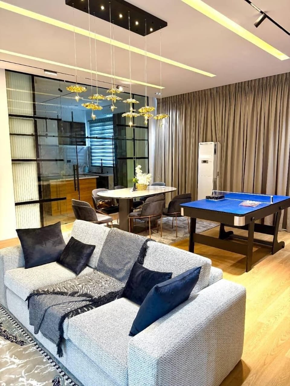 Apartment, City View | Living area